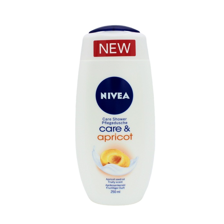 Nivea care, apricot tusfürdő 250 ml