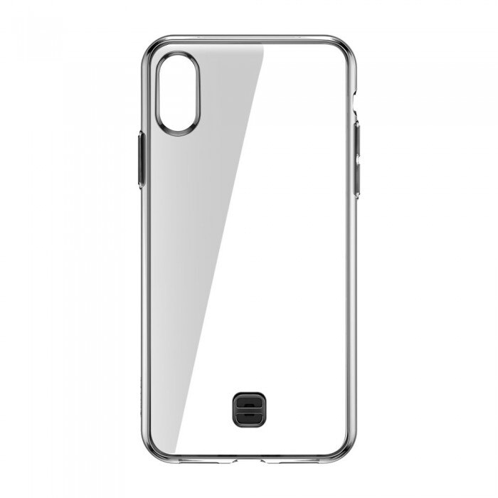 Husa Baseus Key Case, iPhone XS Max, Negru Transparent