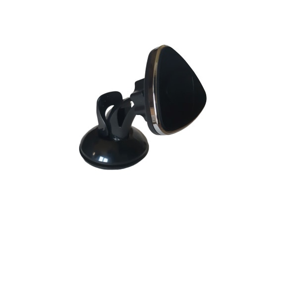 Suport magnetic auto RoTech pentru telefon, negru, fixare pe parbriz/bord
