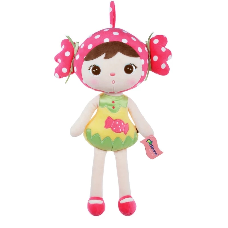 Papusa personalizata Metoo Candy pink, 50 CM