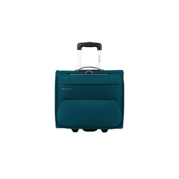 Troler business casual Gabol, colectia Pilotos, laptop 15.6 inch albastru petrol Troler business casual Gabol, colectia Pilotos, laptop 15.6 inch albastru petrol