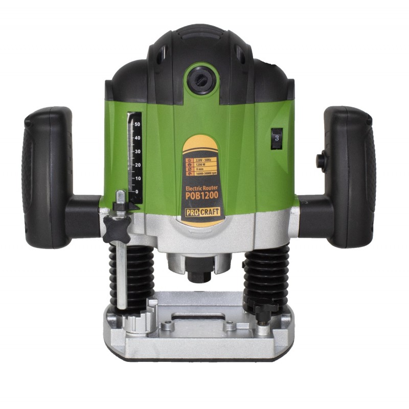 Masina de frezat PROCRAFT POB1200, 1200W, 30000 RPM, adancime de frezare 50MM
