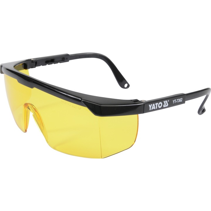 Предпазни очила жълти лещи Yato YT-7362