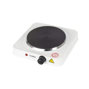 Plita electrica Floria, 1 ochi cu diametru de 185 mm, Putere 1500 W, Alb Plita electrica Floria, 1 ochi cu diametru de 185 mm, Putere 1500 W, Alb