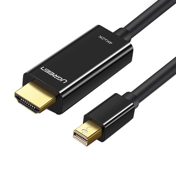 Cablu mini DisplayPort - HDMI, Ugreen, 4K, 1.5m, Negru Cablu mini DisplayPort - HDMI, Ugreen, 4K, 1.5m, Negru