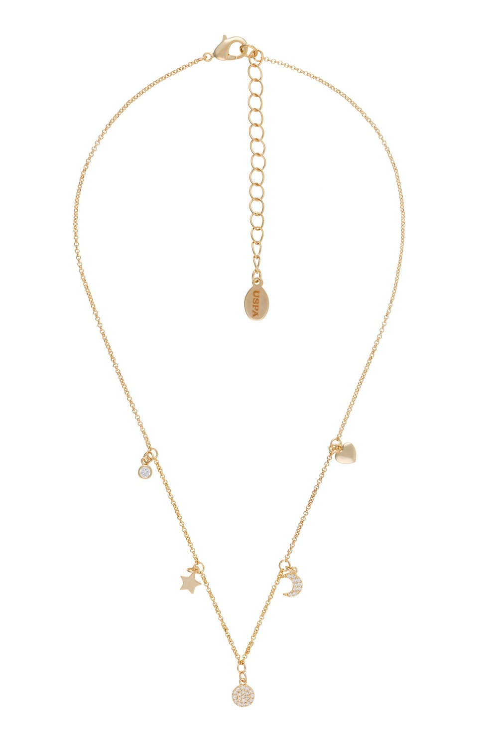 U.S. Polo Assn., Colier Letitia, Auriu