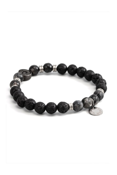 U.S. Polo Assn., Pegasus gyöngyös karkötő, Fekete