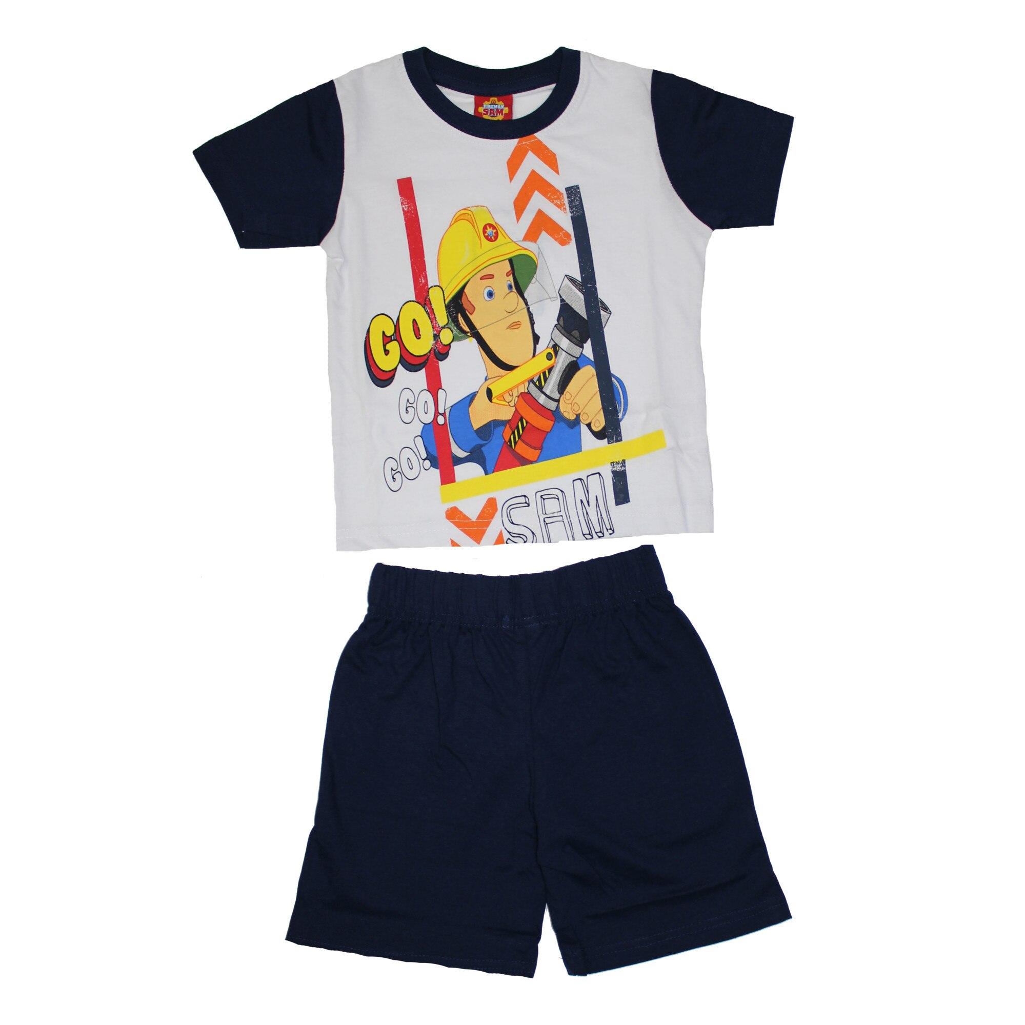 Pijama, maneca scurta, Go go Sam, bluemarin