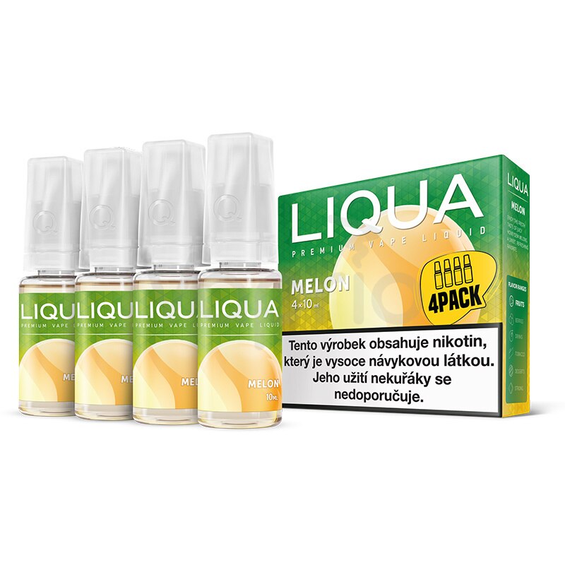 Set 4 x Lichide Liqua Elements - Melon ,10ml ,6mg/ml