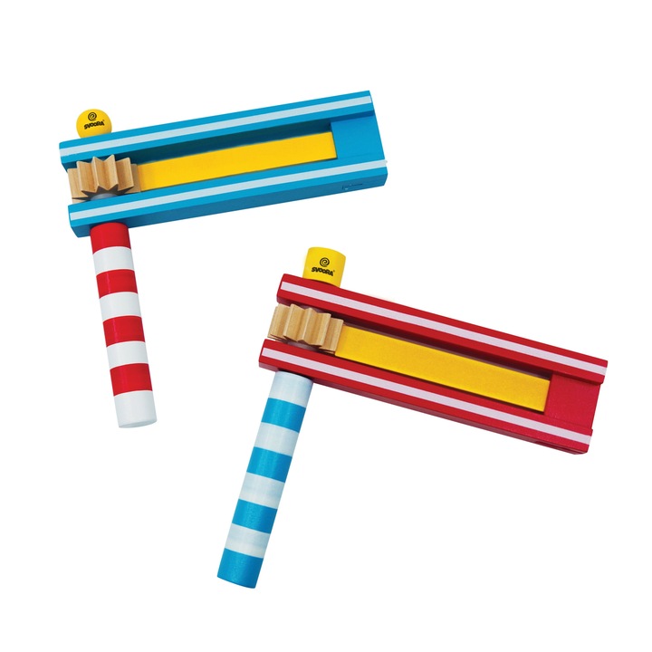 Színes fa csörgő Svoora 14301