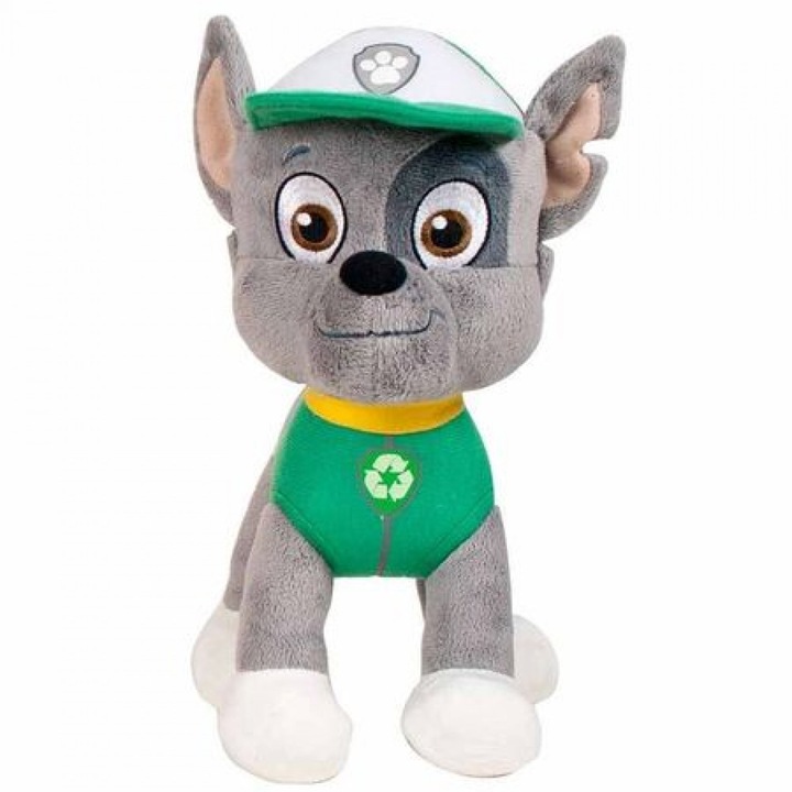 Disney Mancs őrjárat Rocky, 27 cm, szürke / zöld