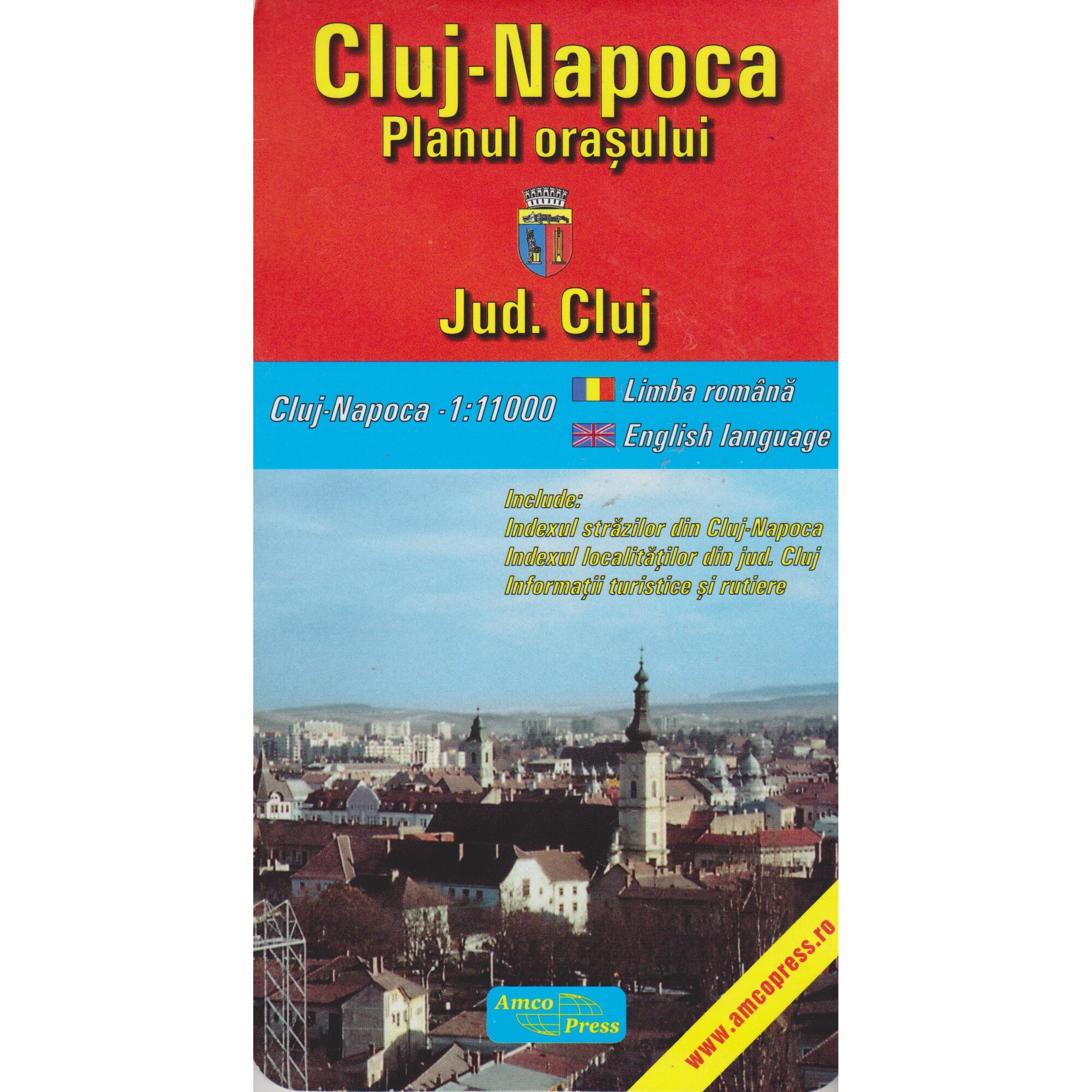 Cluj-Napoca planul orasului - Colectiv