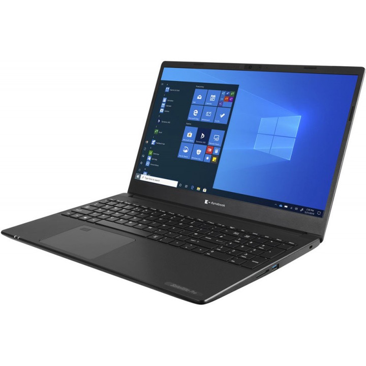 Laptop Toshiba Satellite Pro A50-EC-13D, 15.6" Full HD, Intel Core i7-8550U, RAM 8GB, SSD 512GB, Windows 10 Pro, Negru