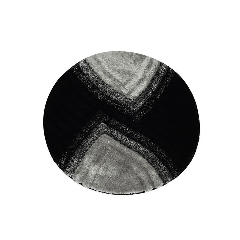 Covoras de Baie, Chilai Home, model , Chilai Home, model rotund Stella Antracit , 100% Acril