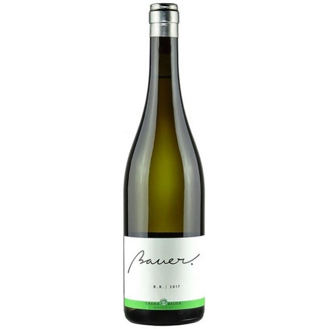 Vin alb demidulce R.R. - Riesling de Rhin 2019, 0.75L, Bauer