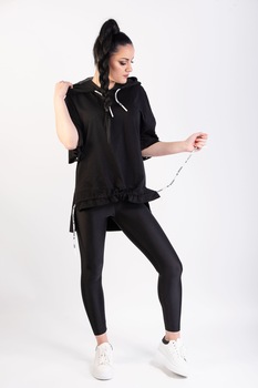 Tricou redesing gluga, ICE, S, negru Tricou redesing gluga, ICE, S, negru