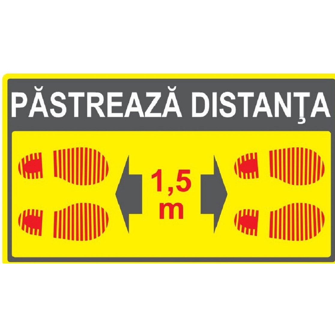 Indicator marcaj 5.1 , 350x200mm, autocolant