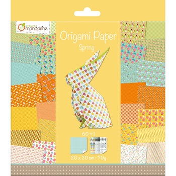 Set creatie Avenue Mandarine - Origami Paper Spring