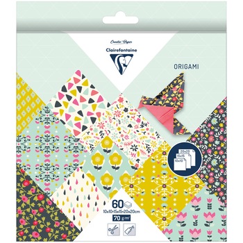 Set creatie Clairefontaine - Origami Flowers Set creatie Clairefontaine - Origami Flowers