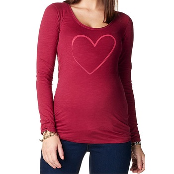 Bluza gravide Noppies, rosie, marimea 2XL Bluza gravide Noppies, rosie, marimea 2XL