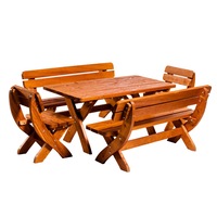 mobilier de gradina wien pt 8 persoane cu structura solida din lemn masiv de brad spatiu necesar 220300 cm imagen 0_0_0