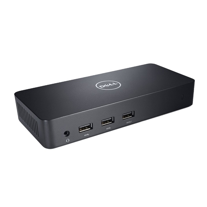 Докинг станция Dell Triple Video D3100, USB 3.0,съвместима с Latitude, Precision