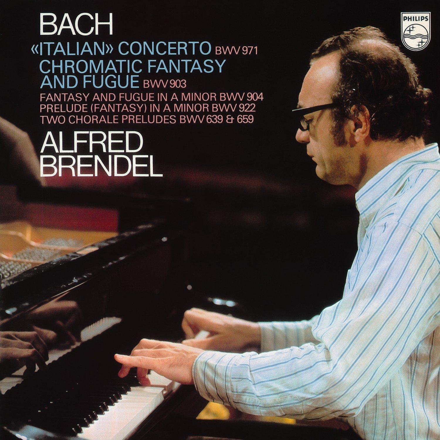 Alfred Brendel-Italian Concerto (180g Audiophile Pressing)-Johann Sebastian Bach-LP