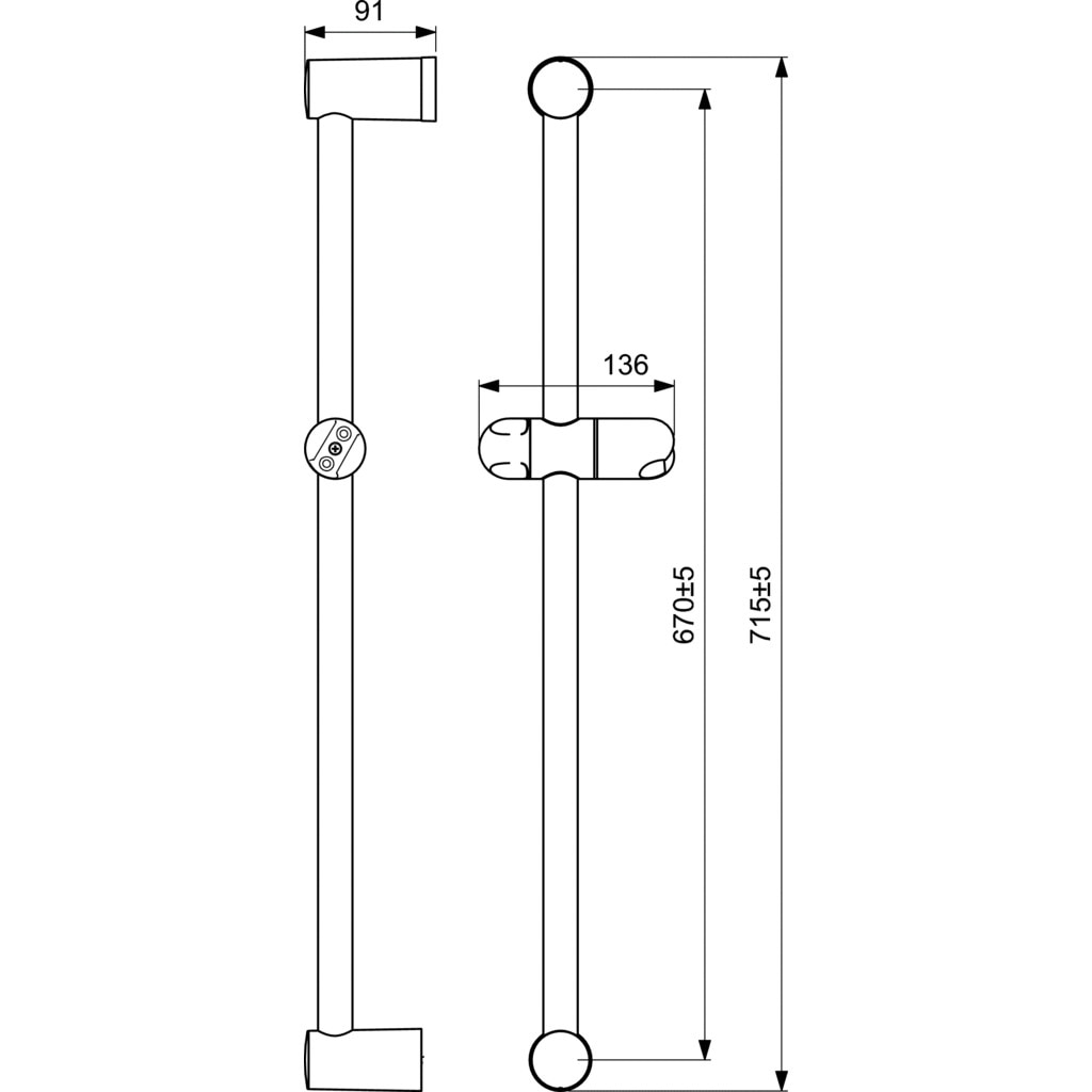 Душ комплект Vidima Orion, 3-функционален, С включен вана/душ смесител ...?