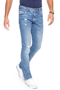 Blugi, Wrangler, W18SER027, Albastru, W27-L32 Blugi, Wrangler, W18SER027, Albastru, W27-L32