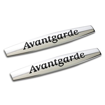 Set embleme Mercedes Avantgarde pentru aripa Set embleme Mercedes Avantgarde pentru aripa