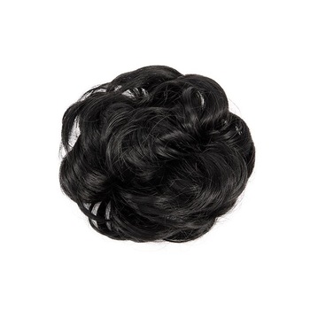 Elastic din par sintetic, negru, Vivo Elastic din par sintetic, negru, Vivo