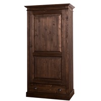 dulap szel-mob cu 1 usa si 1 sertar culoare maro inchis ceruit 100 lemn masiv 200x103x59 cm imagen 53_0_
0