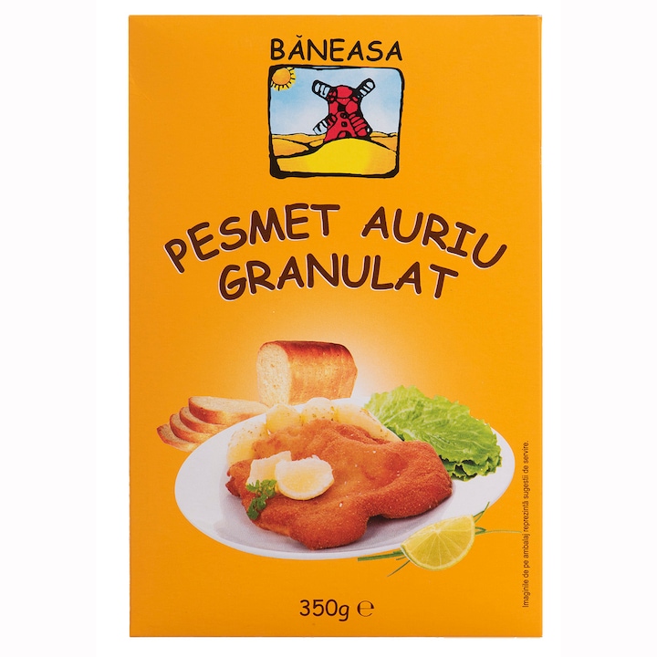 Pesmet auriu granulat Baneasa, in cutie carton, 350 g