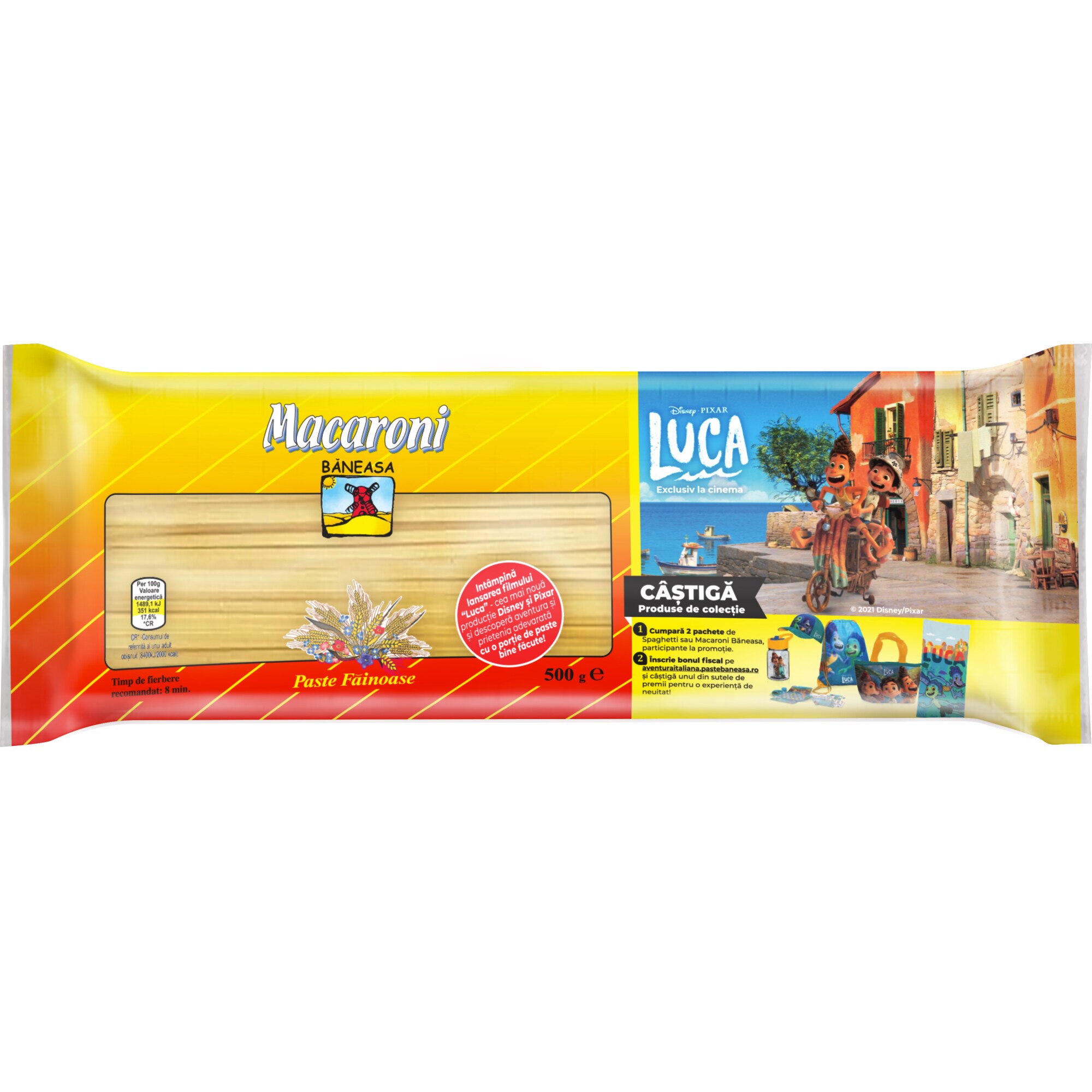 Paste maccaroni Baneasa, 500 g