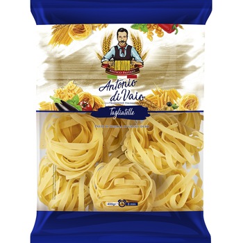 Paste tagliatelle din grau dur Antonio di Vaio, 400 g Paste tagliatelle din grau dur Antonio di Vaio, 400 g