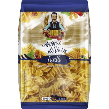 Paste fusili din grau dur Antonio di Vaio, 500 g Paste fusili din grau dur Antonio di Vaio, 500 g