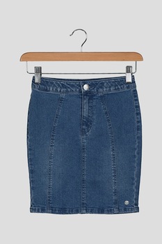 Esprit, Fusta din denim, Albastru, 170 CM Esprit, Fusta din denim, Albastru, 170 CM