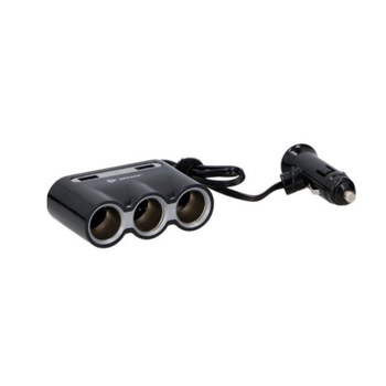 Incarcator cu 3 iesiri Dunlop 12-24V Incarcator cu 3 iesiri Dunlop 12-24V