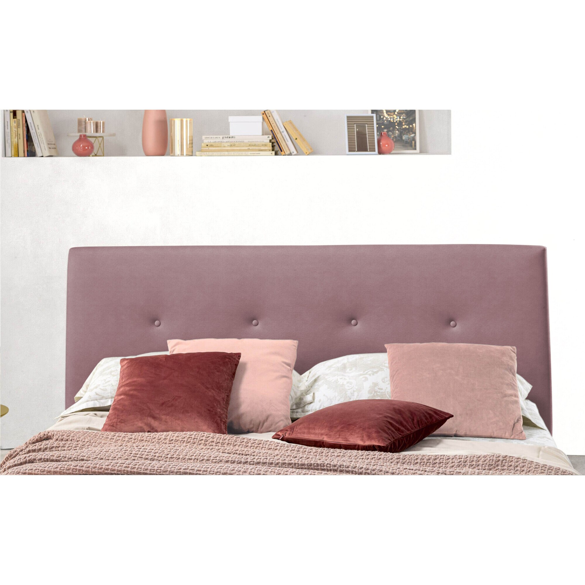 Pat Tapitat Rabatabil Cu Lada Depozitare 180x200 Cm Tiamo Promo Dolce Dormire Violet Catifea 