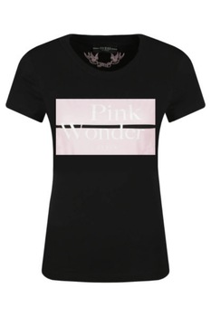 Tricou dama Guess, Model Regular Fit, Negru Tricou dama Guess, Model Regular Fit, Negru