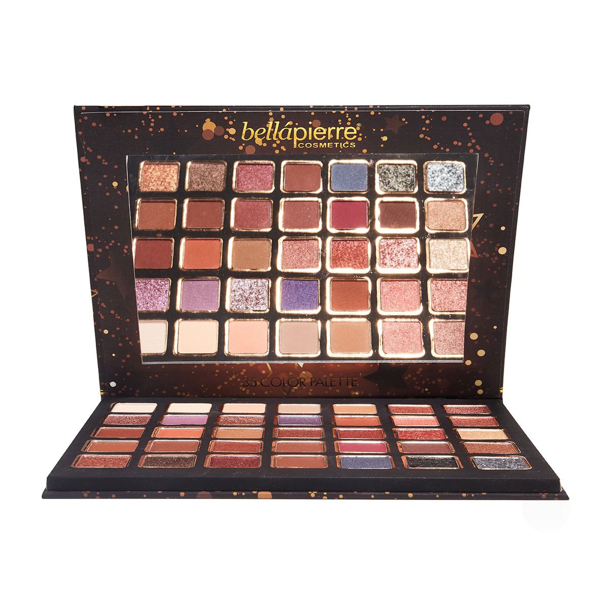 Paleta farduri BellaPierre, Ultimate Nude, 35 culori, 35 g