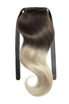 Extensie Par Coada Amora Luxury Edition Ombre Saten/Blond Cenusiu 50 cm Extensie Par Coada Amora Luxury Edition Ombre Saten/Blond Cenusiu 50 cm