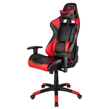 Scaun de gaming warrior Kruger&Matz GTX-245 cu reglare inclinare, Material baza PU/PVC , Mecanism de blocare , Latime sezut 53 cm, 2 perne, Inaltime spatar 84 cm , Negru/Rosu Scaun de gaming warrior Kruger&Matz GTX-245 cu reglare inclinare, Material baza PU/PVC , Mecanism de blocare , Latime sezut 53 cm, 2 perne, Inaltime spatar 84 cm , Negru/Rosu