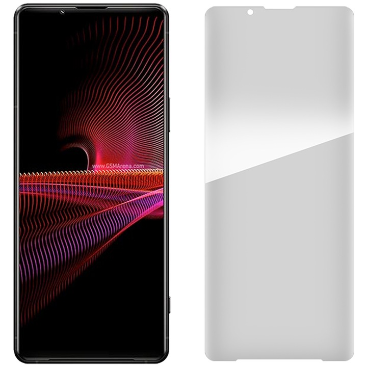 Фолио SILKASE за Sony Xperia 1 II, защита на екрана, възобновяем силикон