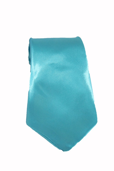 Cravata cu aspect matasos, albastru deschis, 157 x 9 cm, CRV2, Vivo