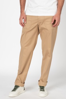 United Colors of Benetton, Pantaloni relaxed fit, Maro camel United Colors of Benetton, Pantaloni relaxed fit, Maro camel