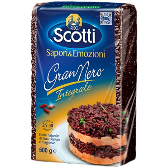 Orez gran nero Riso Scotti, 0.5kg