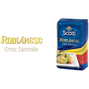 Orez romanesc sarmale Riso Scotti, 1kg Orez romanesc sarmale Riso Scotti, 1kg