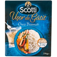 Orez usor de gatit basmati 2x125g Riso Scotti, 250g
