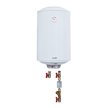 Pachet Boiler electric Fornello Titanium Plus 100 litri, 2000 watt, reglaj extern al temperaturii, emailat cu titan, cablu, stecher, supapa de siguranta, si kit de montaj inclus Pachet Boiler electric Fornello Titanium Plus 100 litri, 2000 watt, reglaj extern al temperaturii, emailat cu titan, cablu, stecher, supapa de siguranta, si kit de montaj inclus